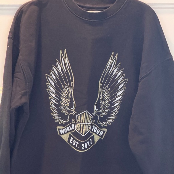 Anine Bing Sweatshirt Small - Picture 1 of 2